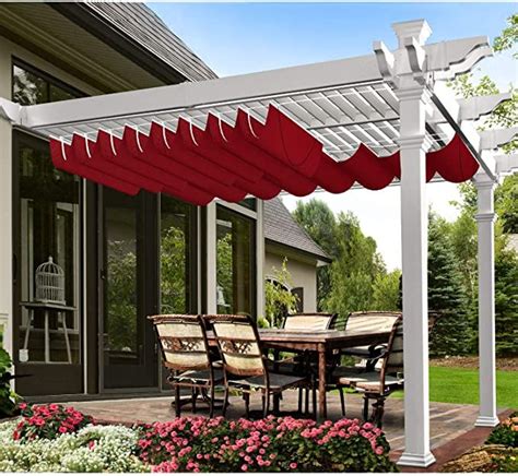 waterproof sun shade for pergola